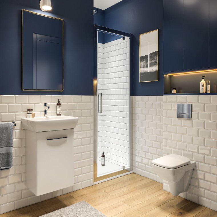 Pivotové sprchové dvere Geberit GEO Pivotové sprchové dvere Geberit GEO