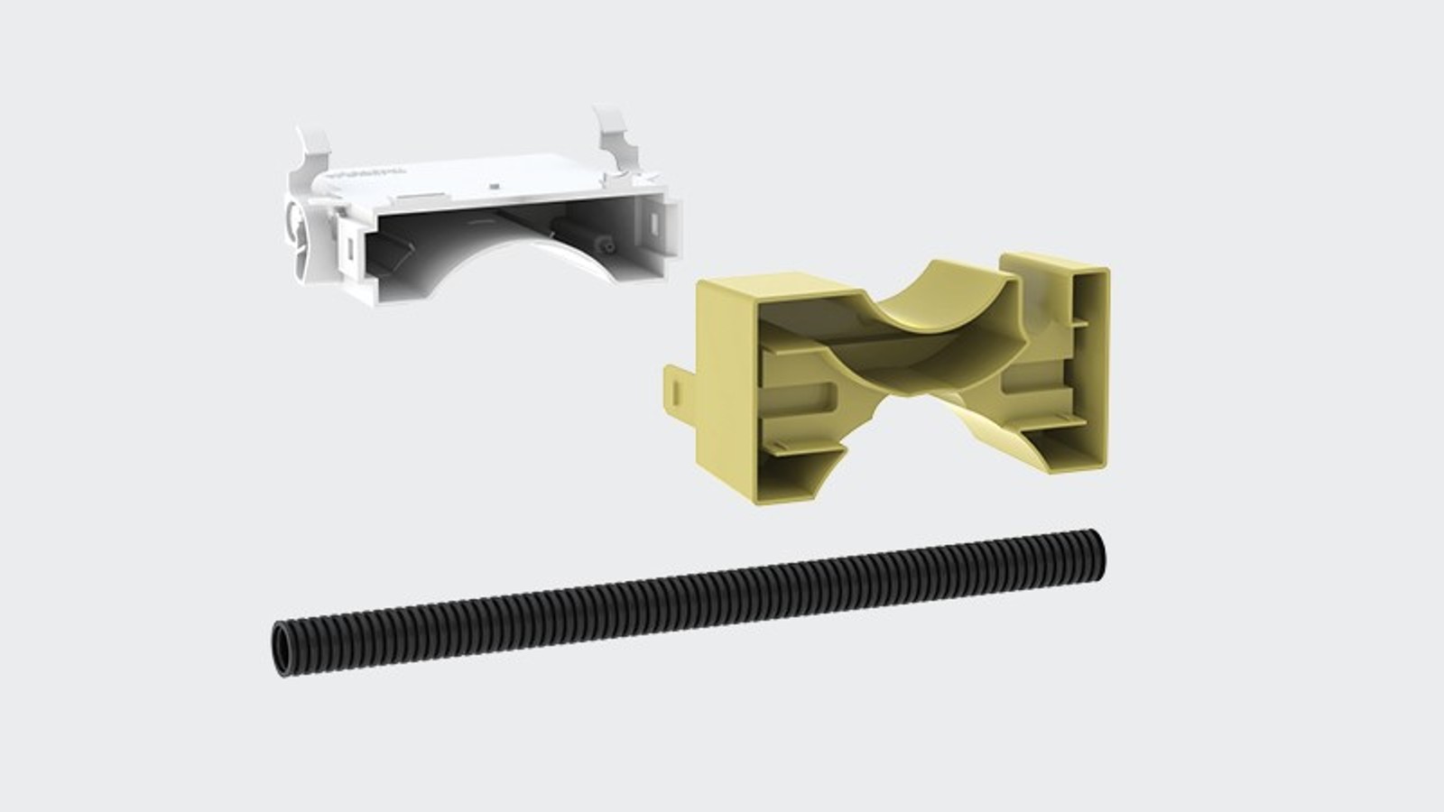 power & connect installation set