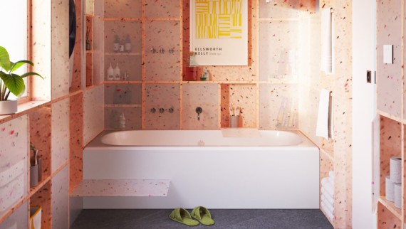Kúpeľňa pre celé generácie od nimtim Architects (UK) (© nimtim Architects)