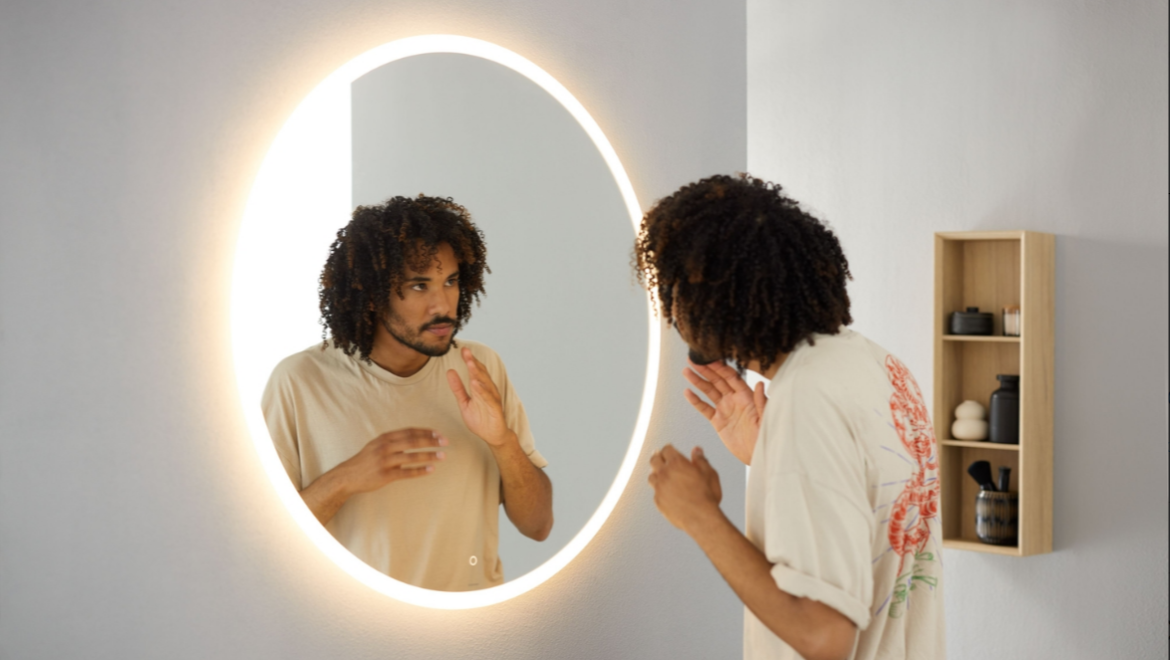 Zrkadlo Option Round 90 cm (© Geberit)