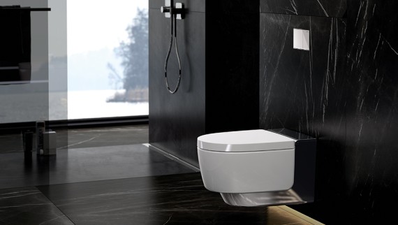 Geberit AquaClean Mera napojené na elektrickú sieť Geberit AquaClean Mera napojené na elektrickú sieť