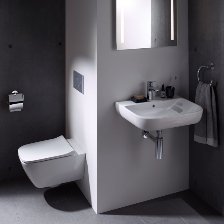 Priestorovo úsporné WC Geberit Smyle Priestorovo úsporné WC Geberit Smyle