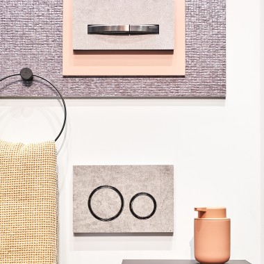 Kombinácia materiálov v kúpeľni vytvára väčšiu útulnosť Kombinácia materiálov v kúpeľni vytvára väčšiu útulnosť