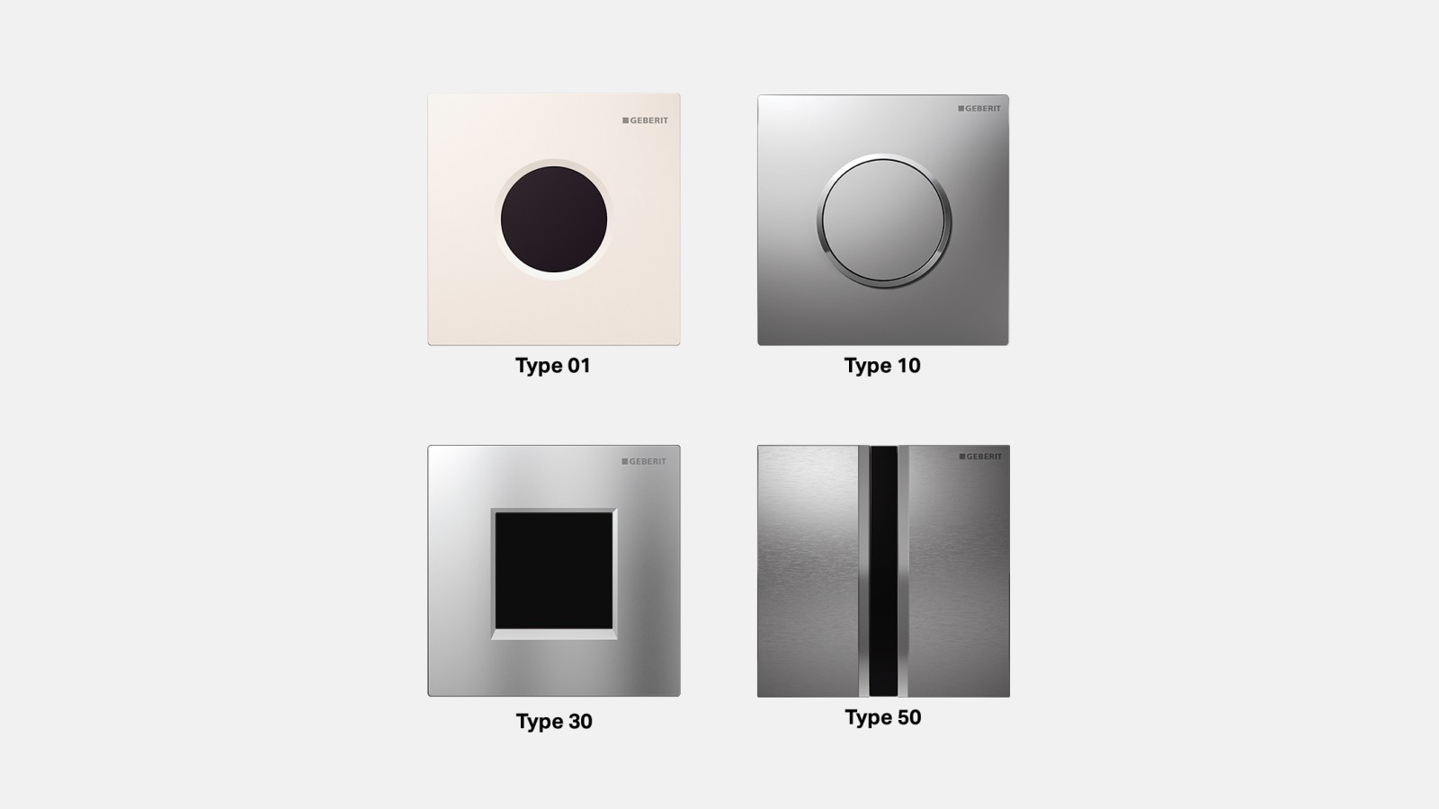 Infračervené a mechanické ovládacie tlačidlá pre pisoáre Geberit Infračervené a mechanické ovládacie tlačidlá pre pisoáre Geberit