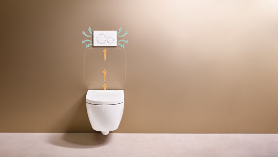 Geberit AquaClean Alba s odsávaním zápachu Geberit DuoFresh Geberit AquaClean Alba s odsávaním zápachu Geberit DuoFresh