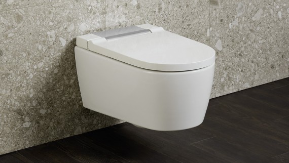 Geberit AquaClean Sela je čistý a elegantný Geberit AquaClean Sela je čistý a elegantný