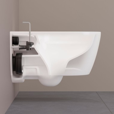 Inštalácia WC pomocou montážneho systému EFF3