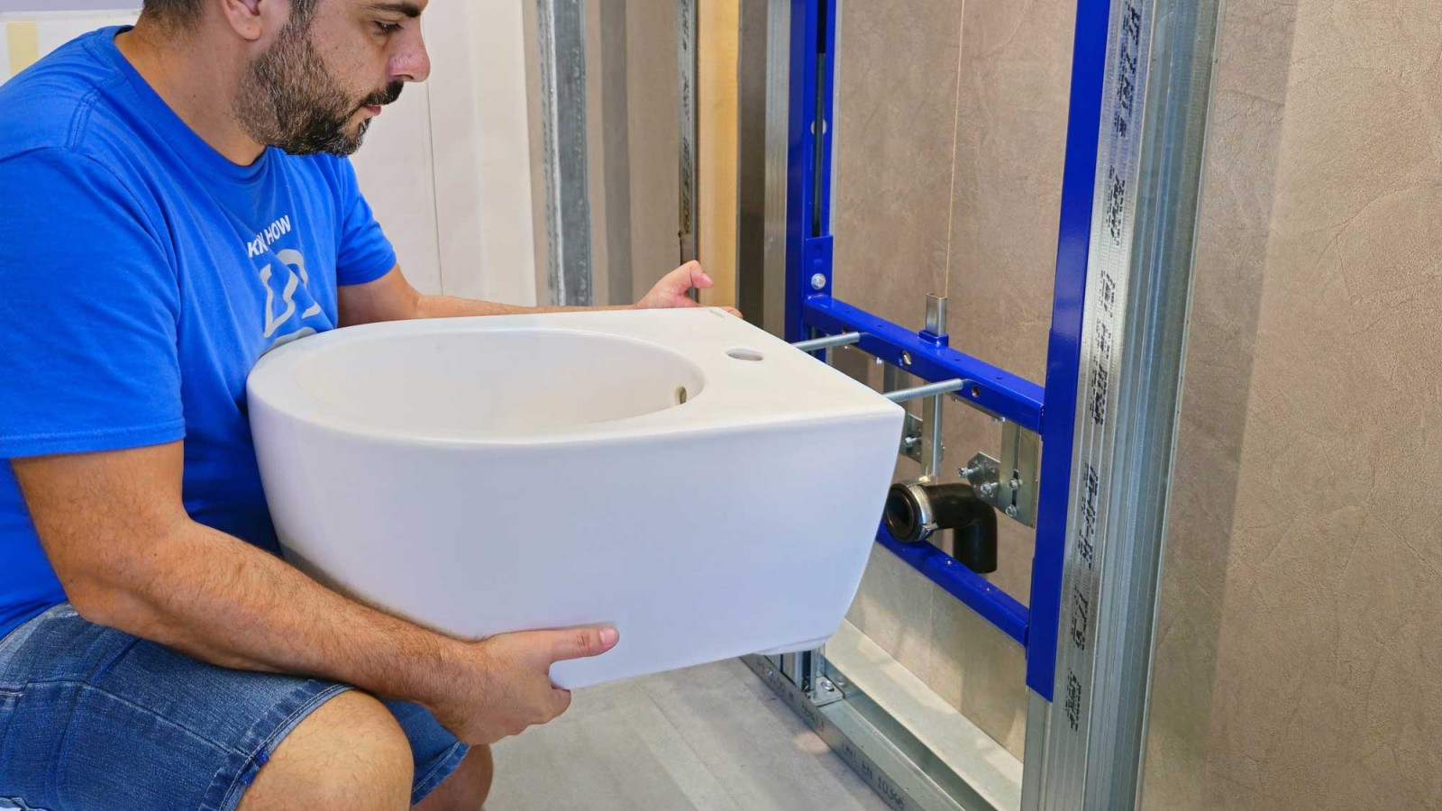 Inštalácia bidetu Geberit s EFF3 Inštalácia bidetu Geberit s EFF3