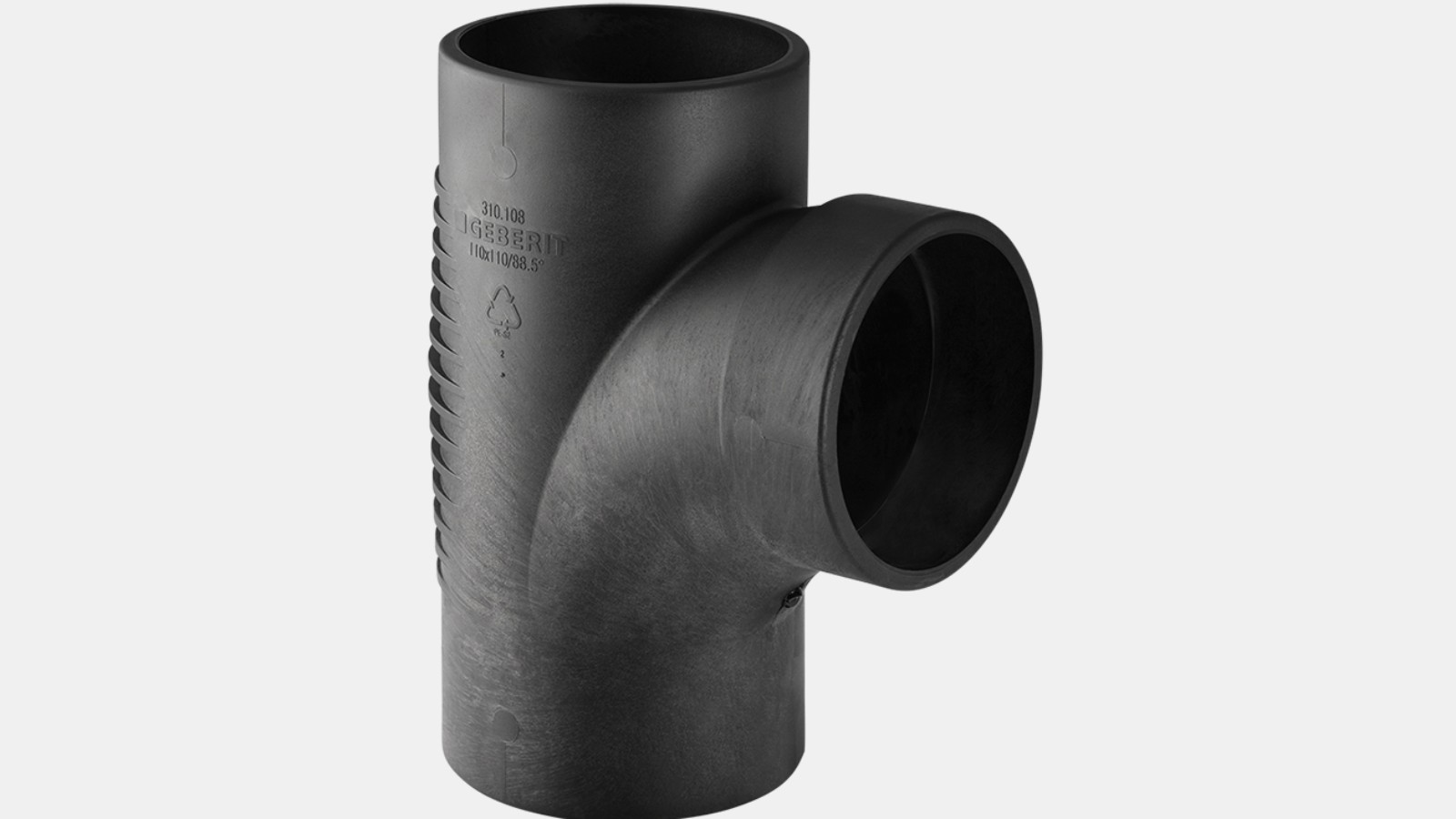 Oblúková odbočka Geberit Silent-db20 s uhlom 88,5° Oblúková odbočka Geberit Silent-db20 s uhlom 88,5°