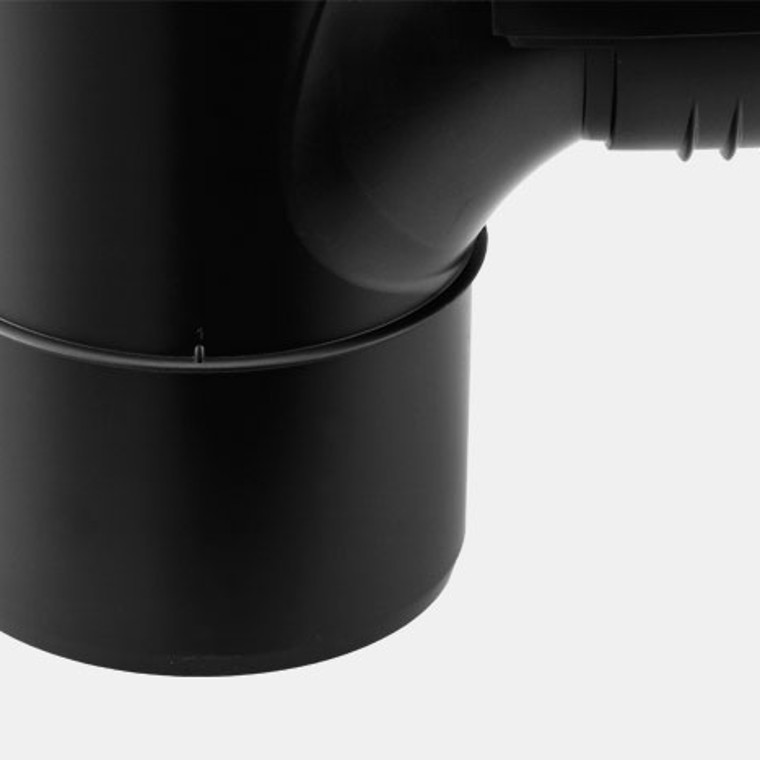 Dorazový krúžok na tvarovkách Geberit Silent-PP označuje správnu hĺbku zasunutia Dorazový krúžok na tvarovkách Geberit Silent-PP označuje správnu hĺbku zasunutia