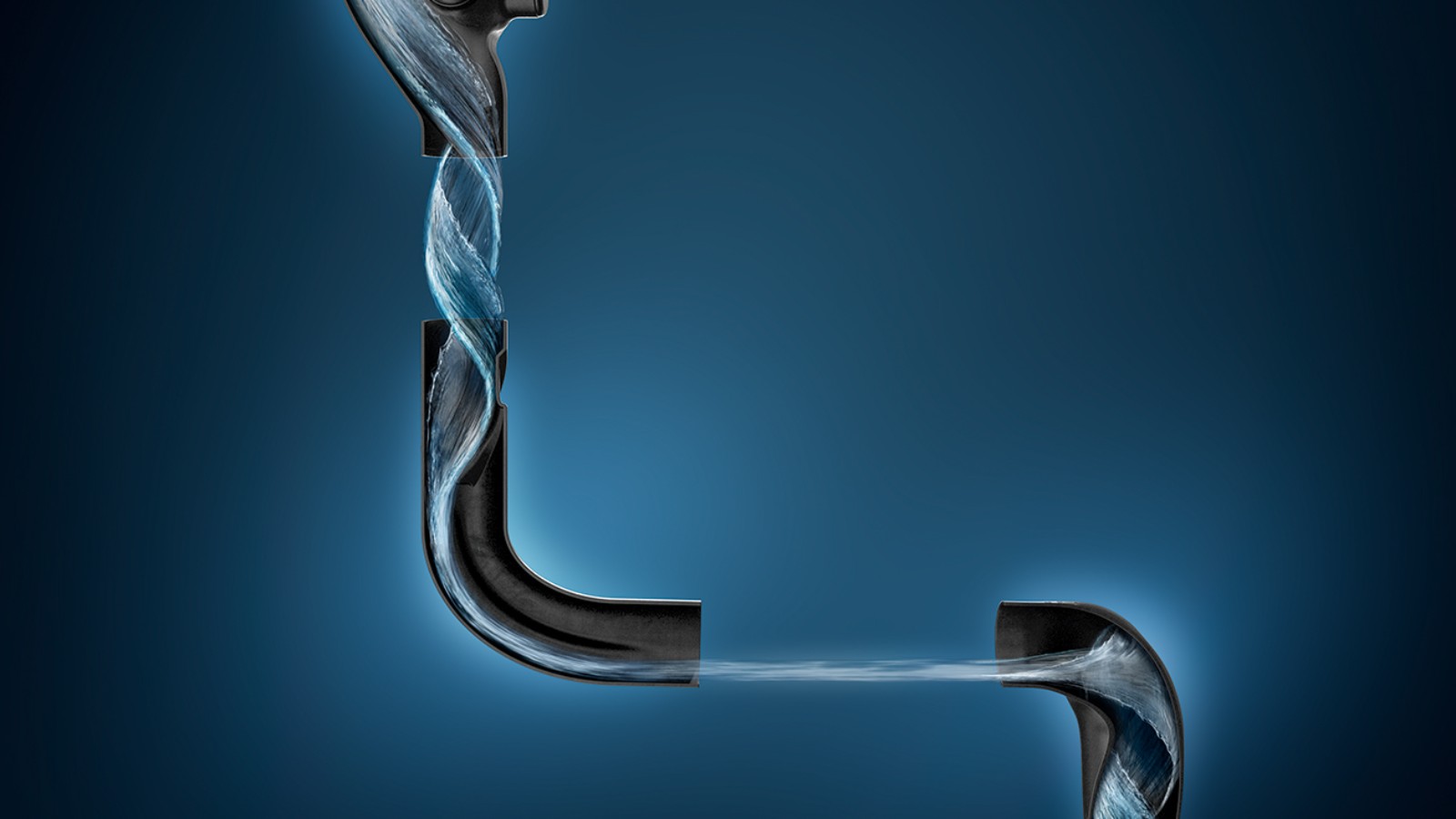 Priestorovo úsporný kanalizačný systém Geberit SuperTube