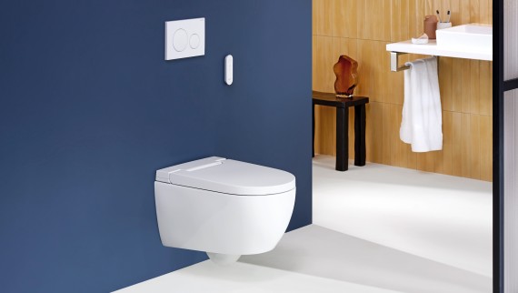 Geberit AquaClean Alba s diaľkovým ovládaním Sigma20