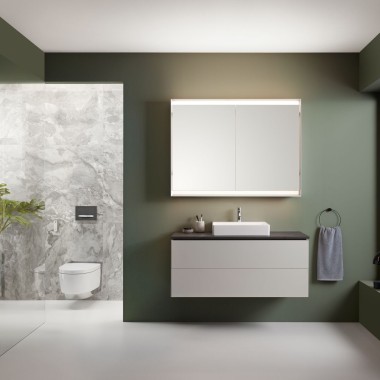 Geberit Mera Comfort s chrómovaným povrchom Geberit Mera Comfort s chrómovaným povrchom