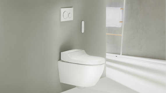 Geberit AquaClean Tuma Comfort s diaľkovým ovládaním Sigma20