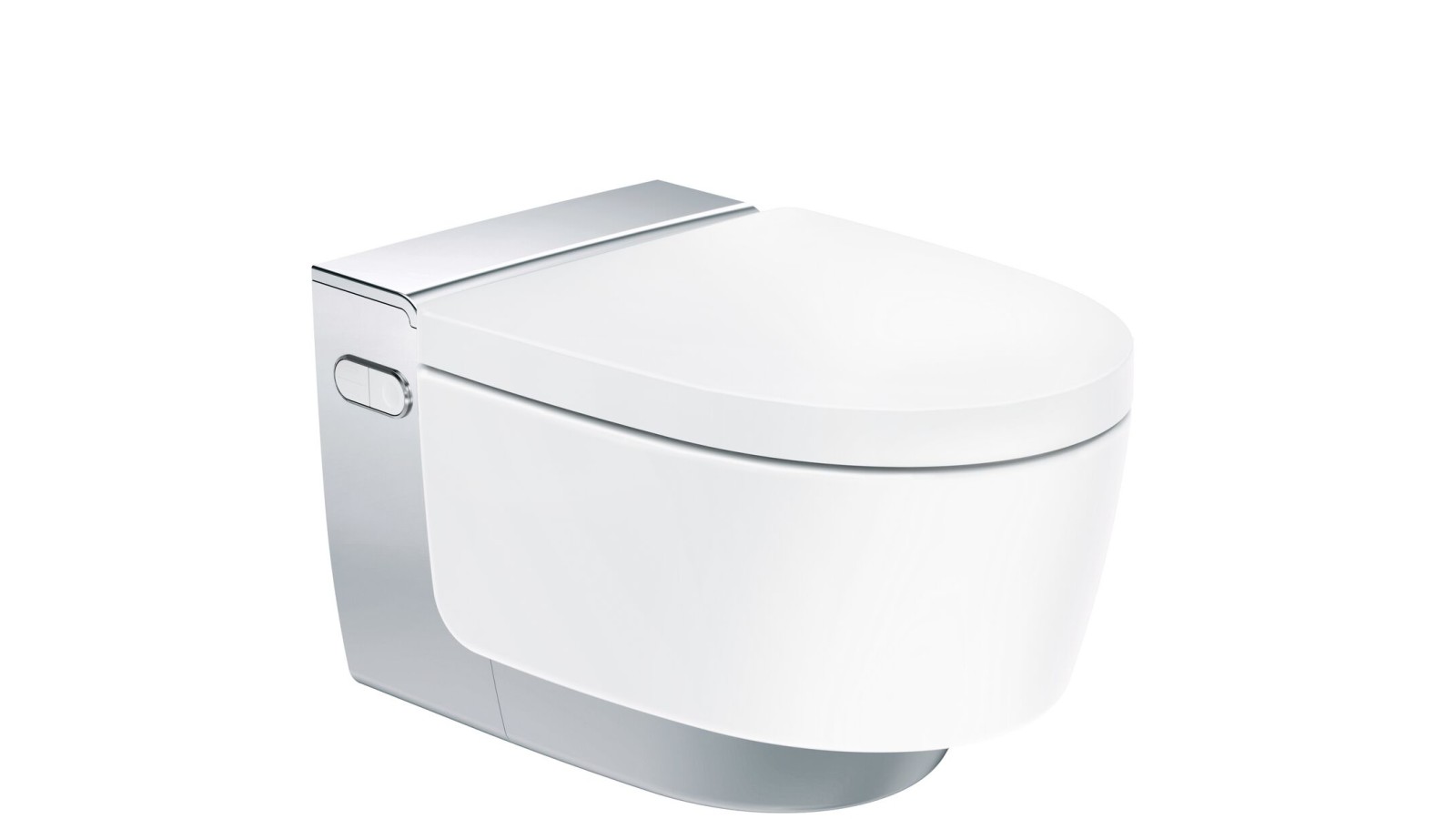 AquaClean Mera Comfort v chrómovej farbe AquaClean Mera Comfort v chrómovej farbe