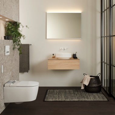 Geberit AquaClean Sela v hoteli Geberit AquaClean Sela v hoteli