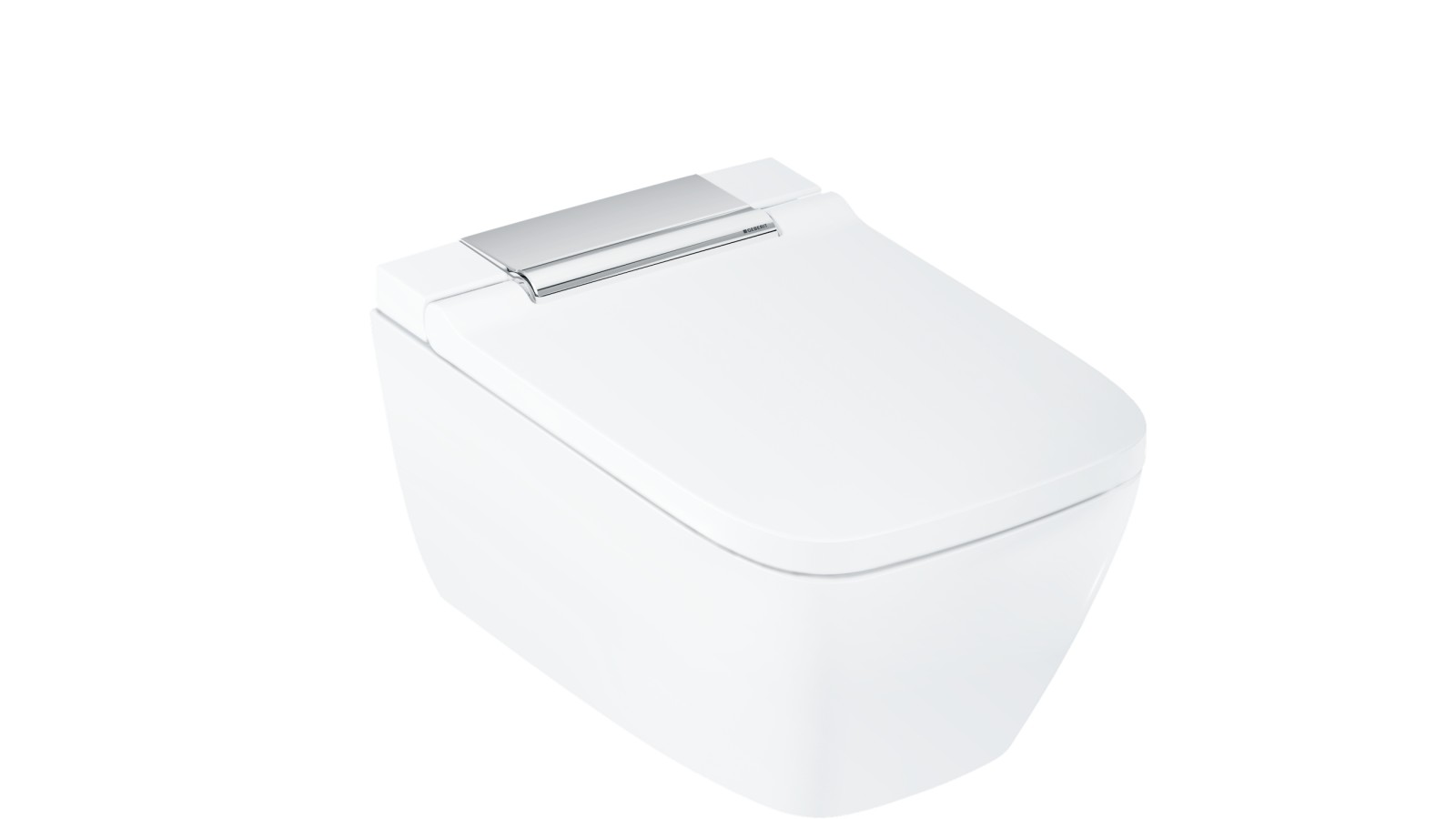 AquaClean Sela Square s lesklým chrómovým dizajnovým krytom AquaClean Sela Square s lesklým chrómovým dizajnovým krytom