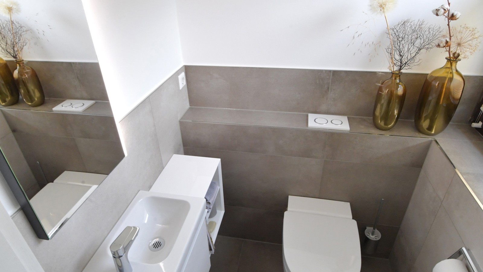 Kúpeľňa pre hostí po rekonštrukcii