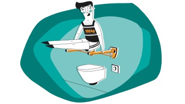 Bezpečnostné rukoväte na WC musia byť stabilné