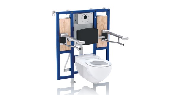 Bezbariérové WC s inštalačným prvkom Geberit Duofix