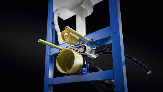 Pripravené elektrické pripojenie prostredníctvom Geberit Power & Connect Box Pripravené elektrické pripojenie prostredníctvom Geberit Power & Connect Box