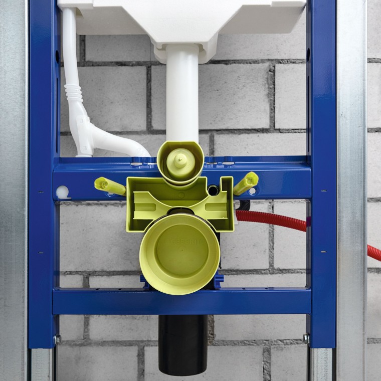 Ochranný kryt zabezpečuje, že inštalačná krabička zostane počas stavebných prác čistá.