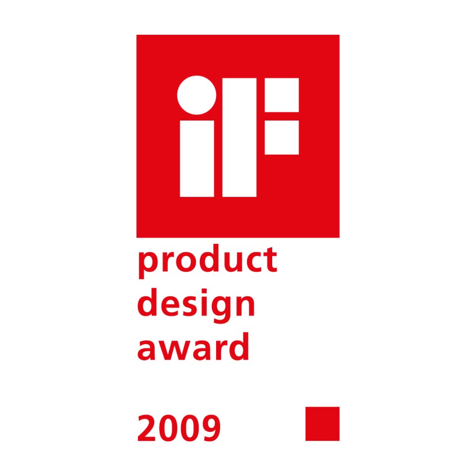 Ocenenie iF Design Award 2009 za Silent-PP Ocenenie iF Design Award 2009 za Silent-PP