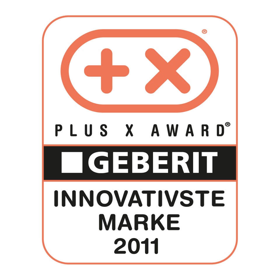 Ocenenie Plus X Award pre Geberit ako najinovatívnejšiu značku