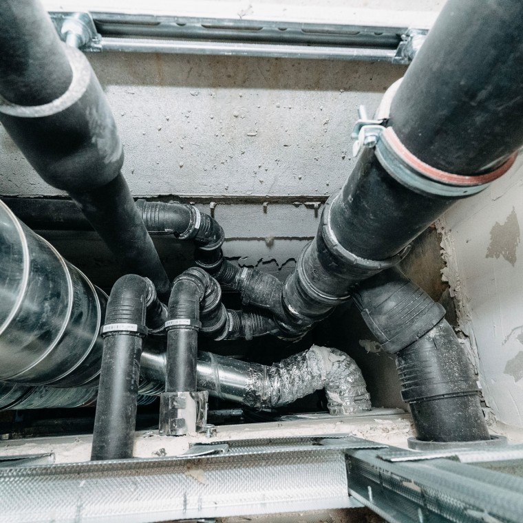 Potrubie Geberit Silent-Pro SuperTube v šachte