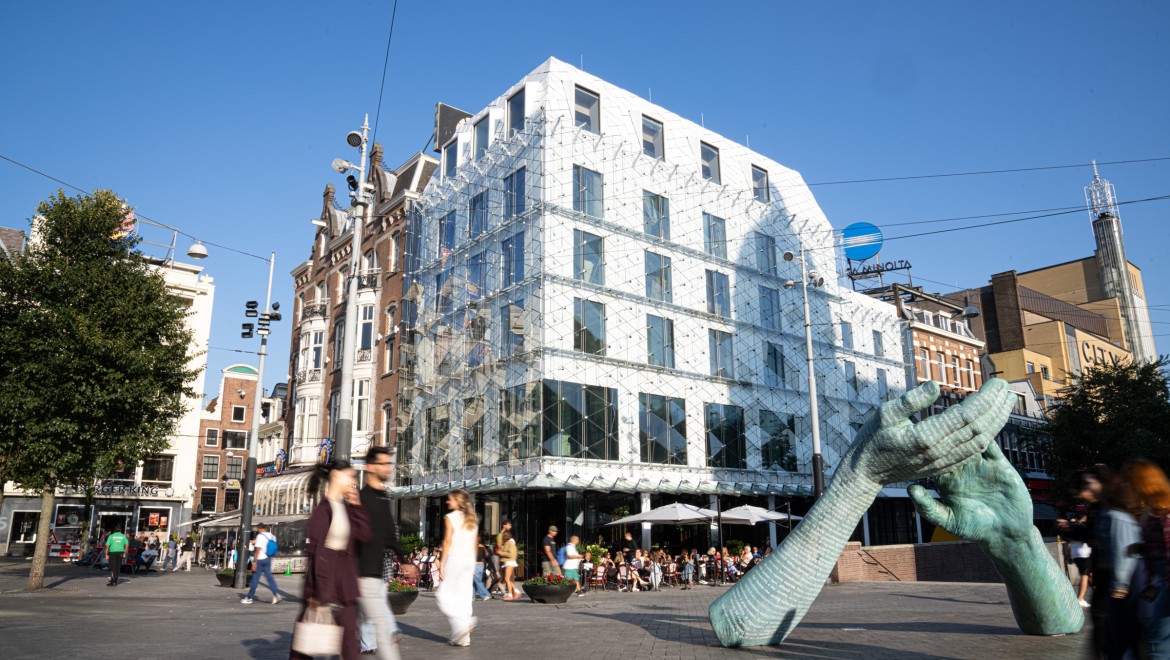 Súčasná budova na Leidseplein (© Denise Valk) Súčasná budova na Leidseplein (© Denise Valk)
