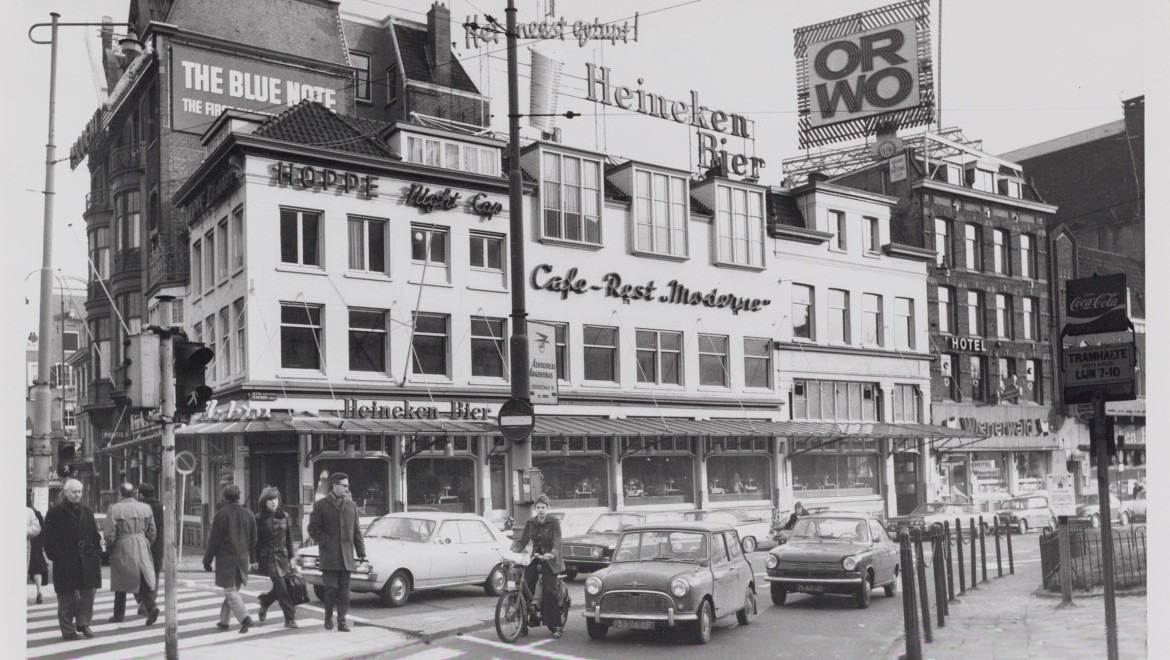 Budova v roku 1972 (© Archív mesta Amsterdam) Budova v roku 1972 (© Archív mesta Amsterdam)