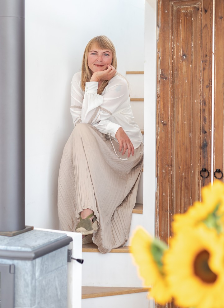 Marjolein Jonker z Holandska vo svojom Tiny House (© Chiela van Meerwijk) Marjolein Jonker z Holandska vo svojom Tiny House (© Chiela van Meerwijk)