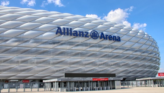 Allianz Arena v Mníchove, Nemecko (© Pixabay)