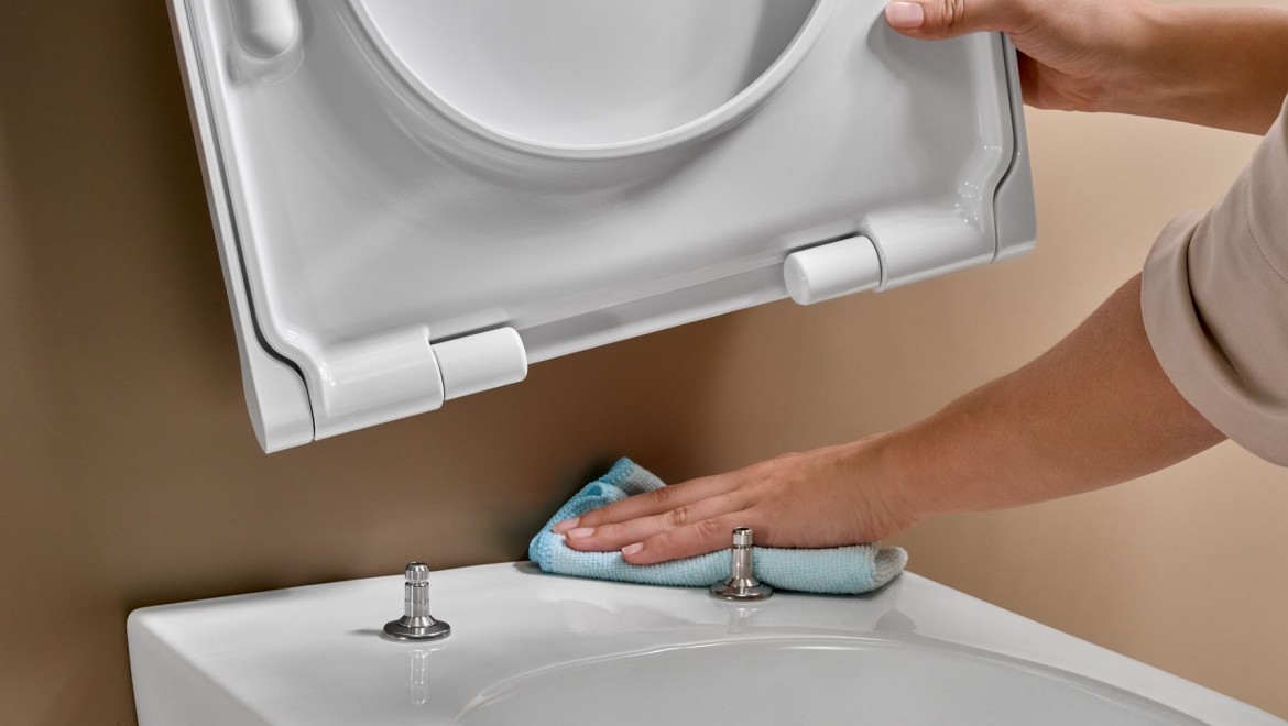 Odnímateľné WC sedadlo pre jednoduché čistenie toalety Odnímateľné WC sedadlo pre jednoduché čistenie toalety