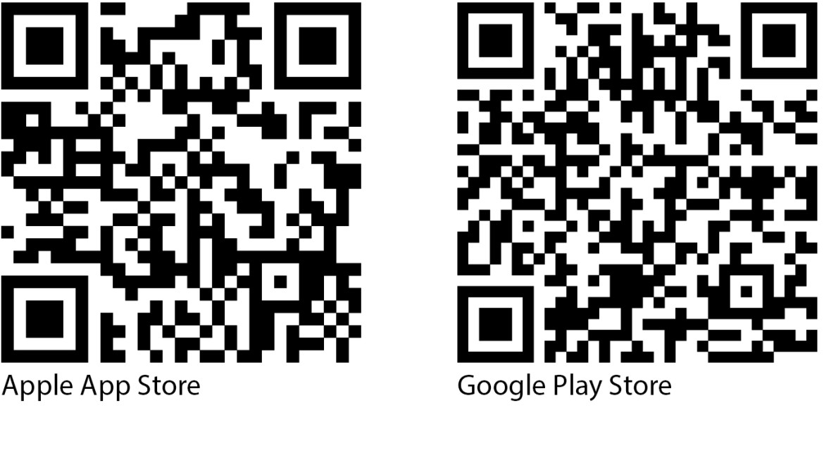 Geberit Control App QR kódy pre Apple a Android