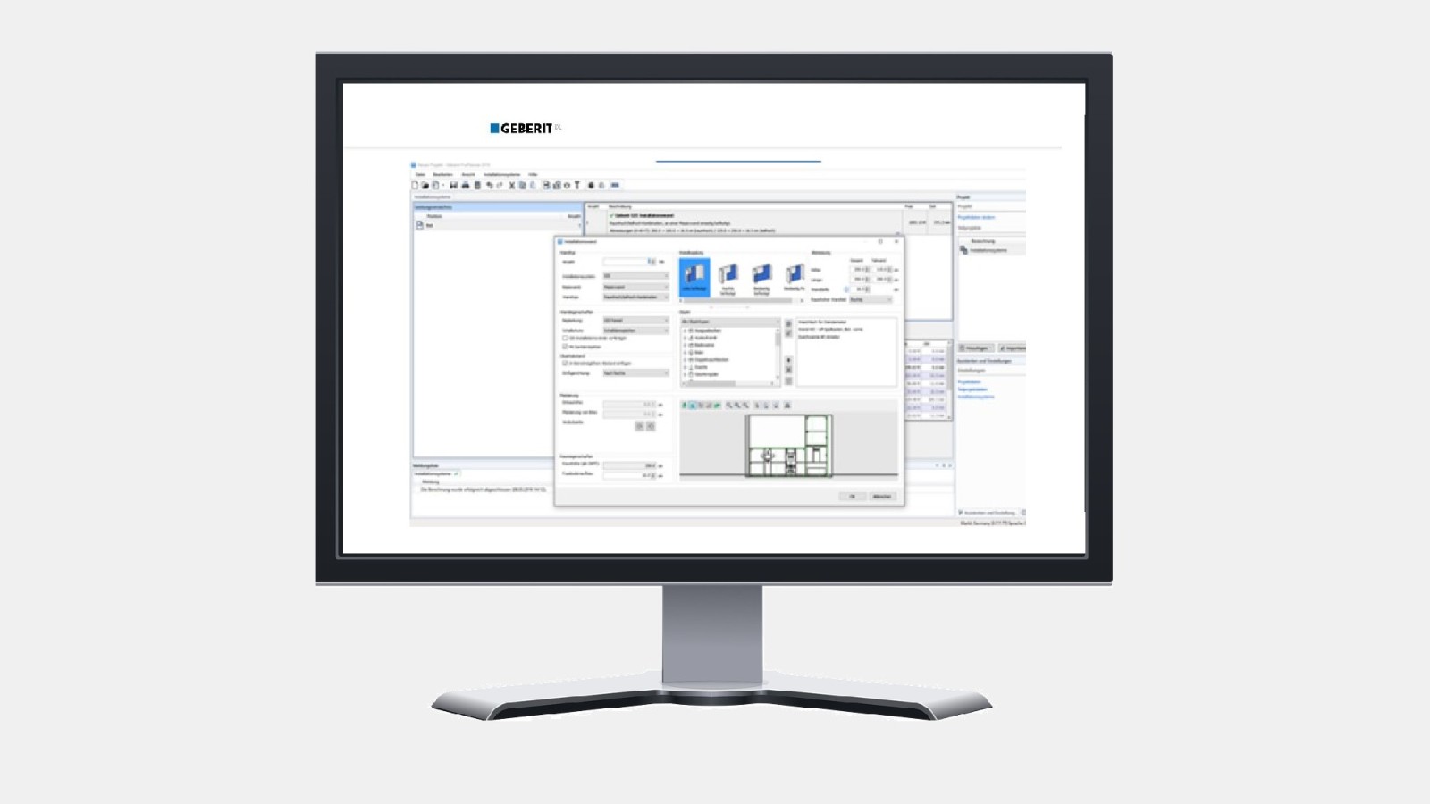 Geberit ponúka širokú škálu nástrojov digitálneho plánovania pre profesionálov, ako je Geberit ProPlanner Geberit ponúka širokú škálu nástrojov digitálneho plánovania pre profesionálov, ako je Geberit ProPlanner