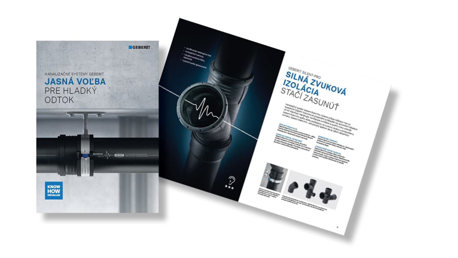 Brožúra Kanalizačné systémy Geberit Brožúra Kanalizačné systémy Geberit