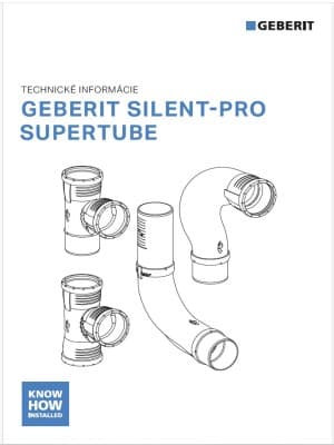 Silent-Pro SuperTube - technické informácie 2025 Silent-Pro SuperTube - technické informácie 2025