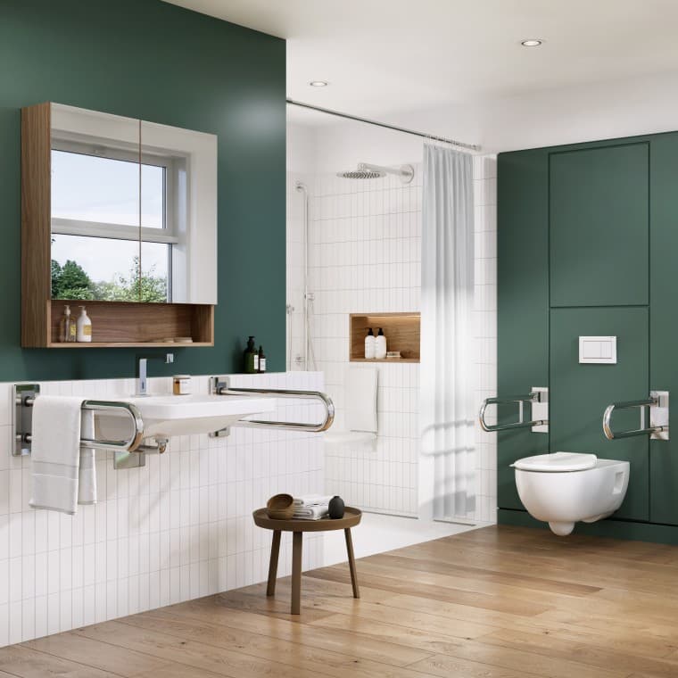 Bezbariérová kúpeľňa Geberit Bezbariérová kúpeľňa Geberit