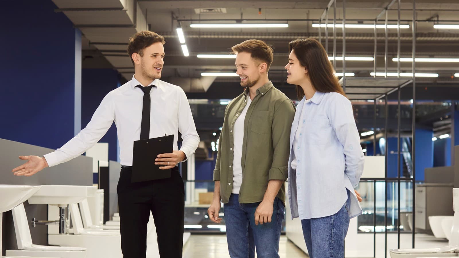 Zákazníci získavajú poradenstvo od špecializovaného partnera Zákazníci získavajú poradenstvo od špecializovaného partnera