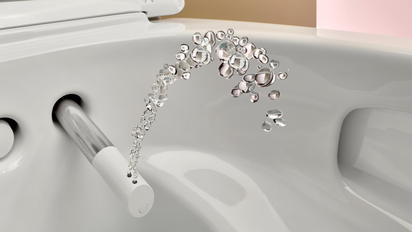 Geberit AquaClean so sprchovacou funkciou WhirlSpray Geberit AquaClean so sprchovacou funkciou WhirlSpray