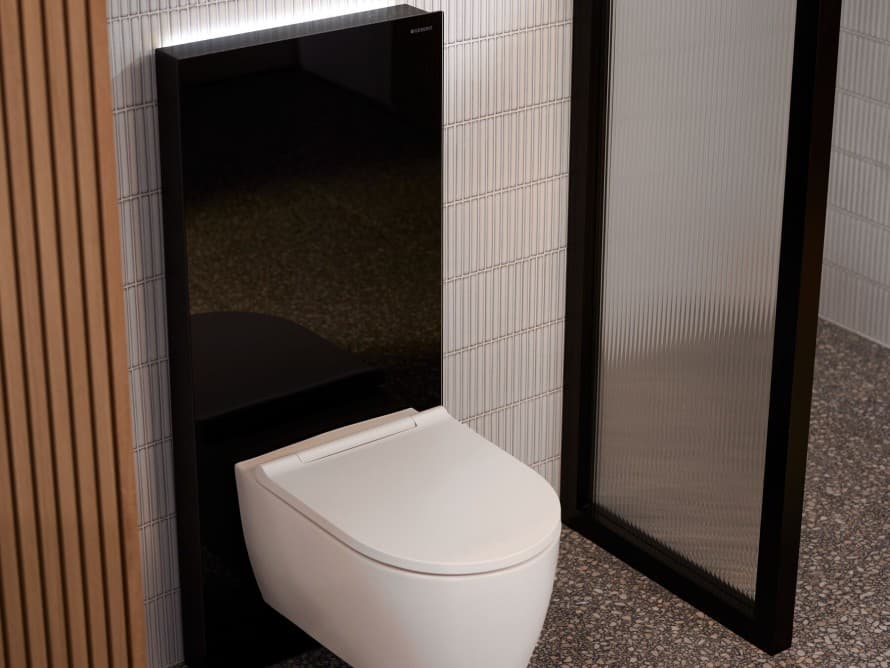 Geberit Monolith Plus s WC Geberit ONE a osvetlením ComfortLight Geberit Monolith Plus s WC Geberit ONE a osvetlením ComfortLight