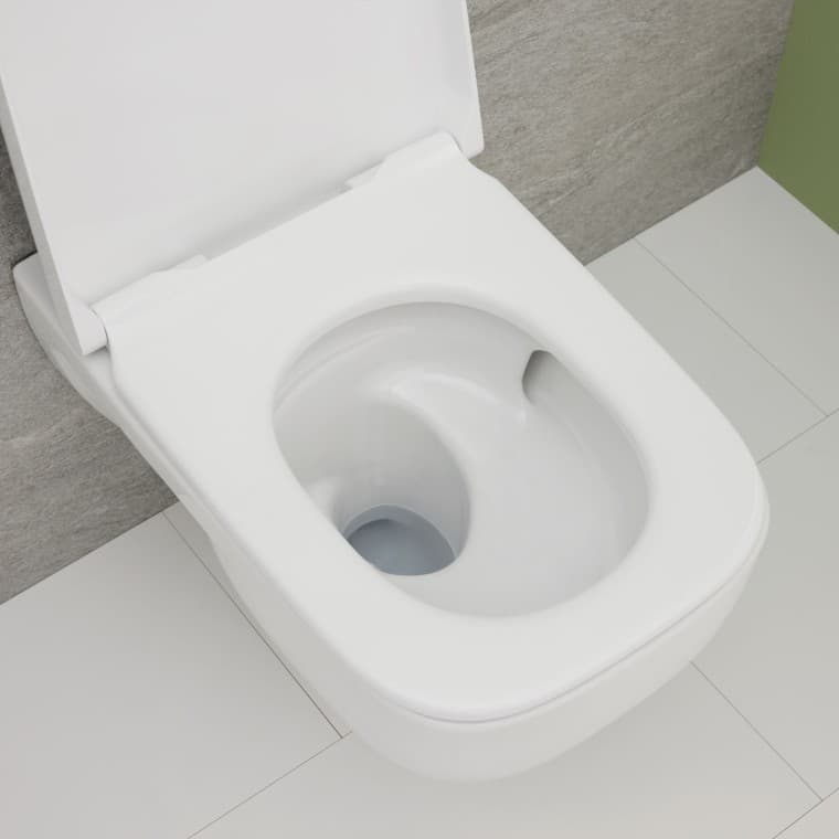 WC Geberit Selnova Square s technológiou TurboFlush WC Geberit Selnova Square s technológiou TurboFlush