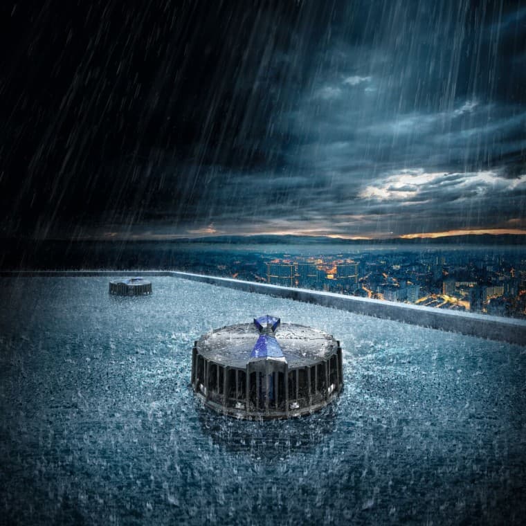 Aktívne odvodnenie strechy s Geberit Pluvia Aktívne odvodnenie strechy s Geberit Pluvia