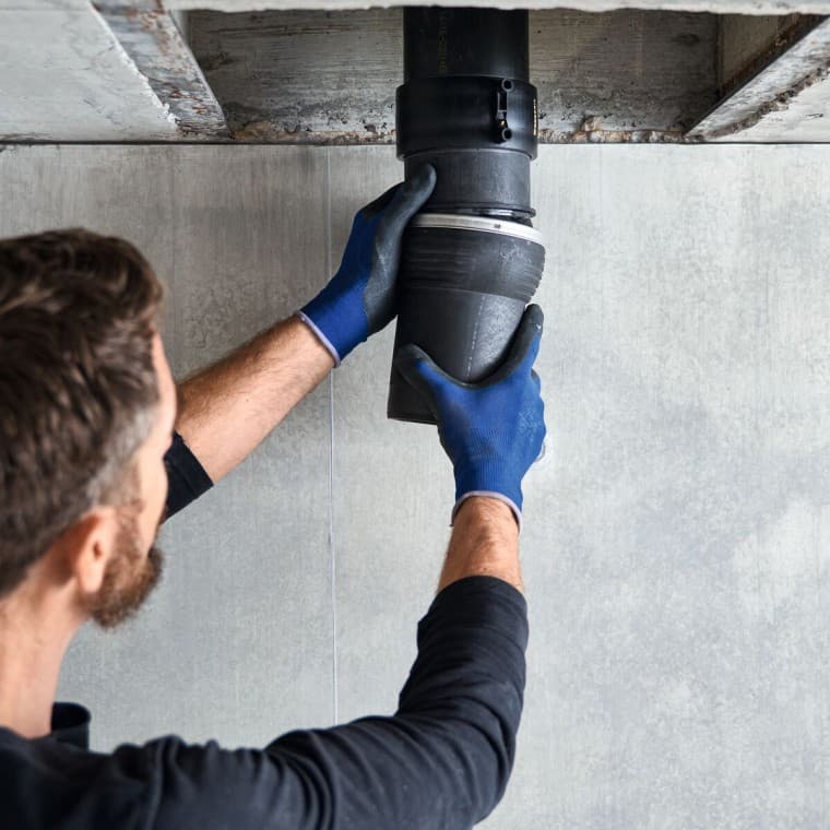 Montáž ofsetovej tvarovky Geberit Silent-db20 Montáž ofsetovej tvarovky Geberit Silent-db20