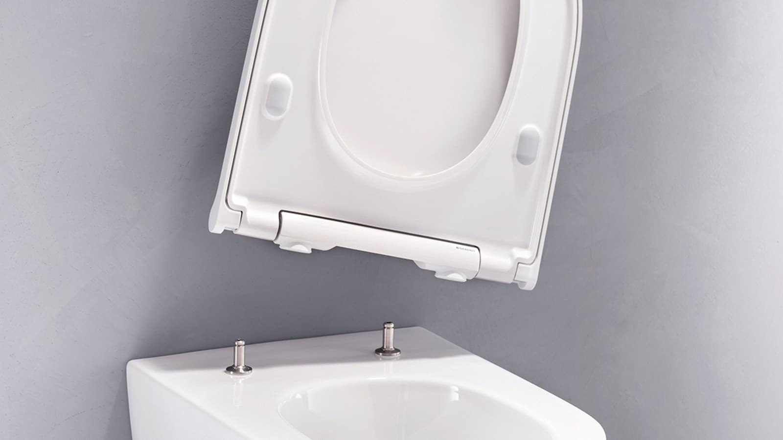 WC Geberit ONE s rýchloupínacím sedadlom (© Geberit) WC Geberit ONE s rýchloupínacím sedadlom (© Geberit)