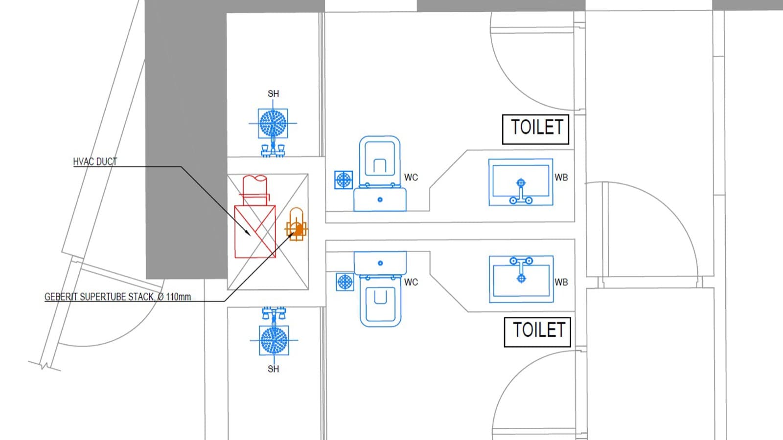 Použitie Geberit PE SuperTube v New Alamein City Použitie Geberit PE SuperTube v New Alamein City