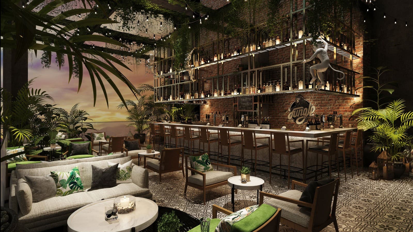 Bar hotela Marriott Hotel Kampala(© MMAC Dubai) Bar hotela Marriott Hotel Kampala(© MMAC Dubai)