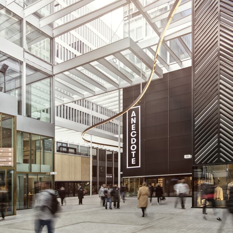 Vnútri The Circle v Zurichu (© Flughafen Zürich AG) Vnútri The Circle v Zurichu (© Flughafen Zürich AG)