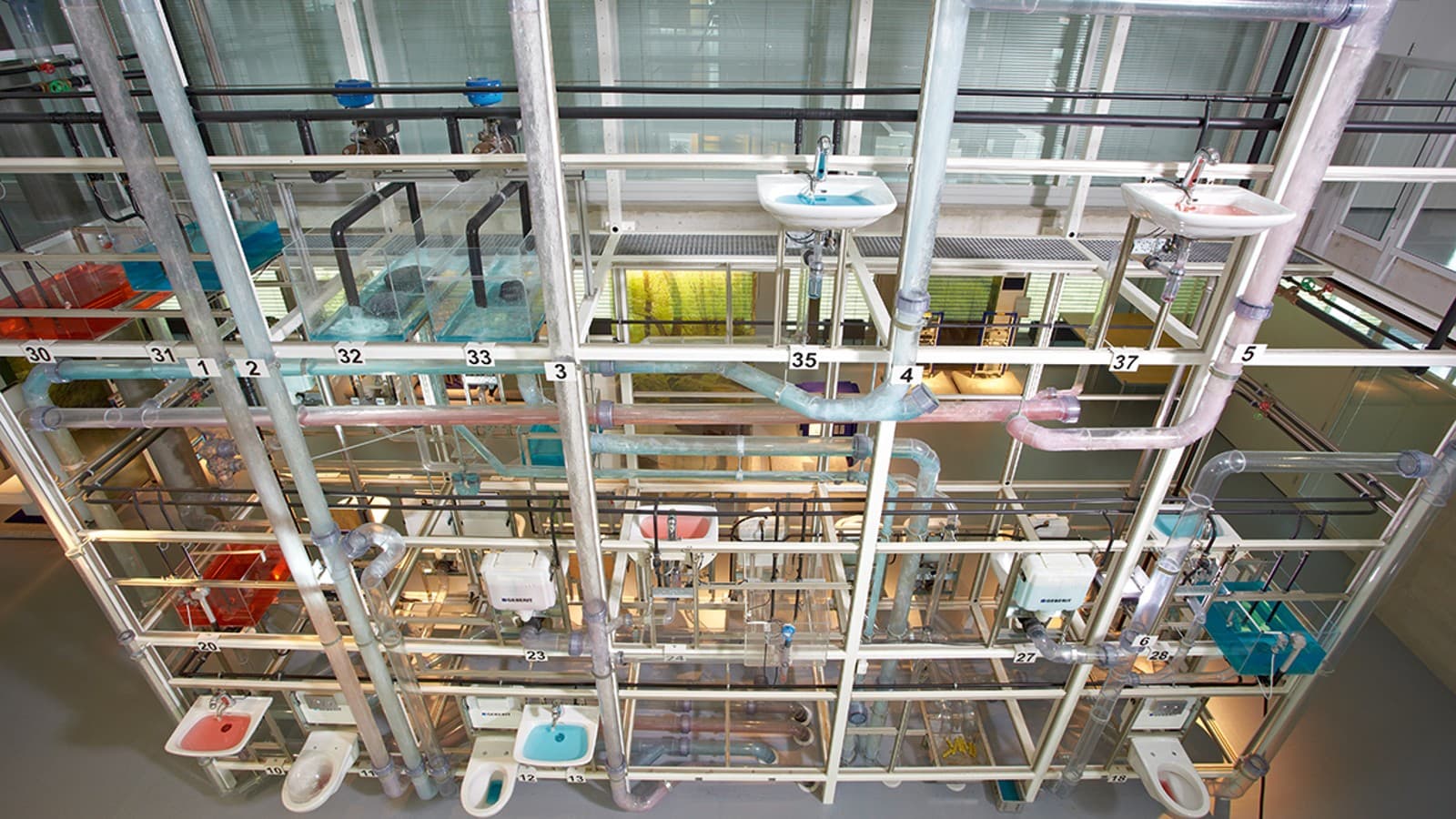 Hydraulická veža Geberit Hydraulická veža Geberit